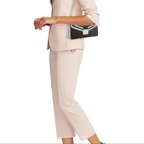 NWT Corinne Python-Embossed Leather Shoulder Bag - Picture 4 of 5